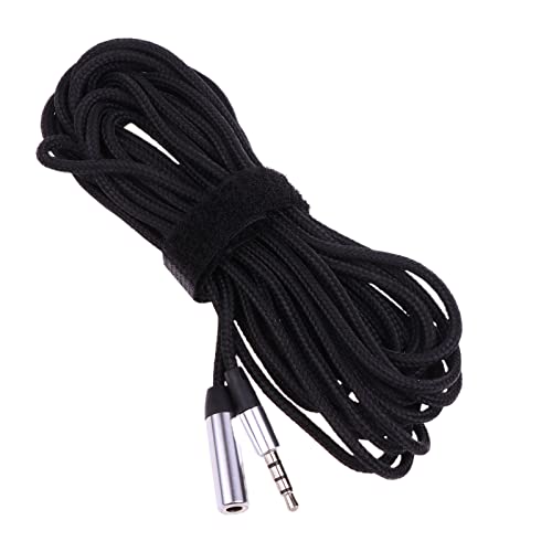 MISUVRSE Kopfhörer-Verlängerungskabel, 3,5 mm, 4-poliger Stecker auf Buchse, Headset-Verlängerungskabel für Handys, Gaming-Headsets MISUVRSE Kopfhörer-Verlängerungskabel, 3,5 mm, 4-poliger Stecker auf Buchse, Headset-Verlängerungskabel für Handys, Gaming-Headsets von MISUVRSE