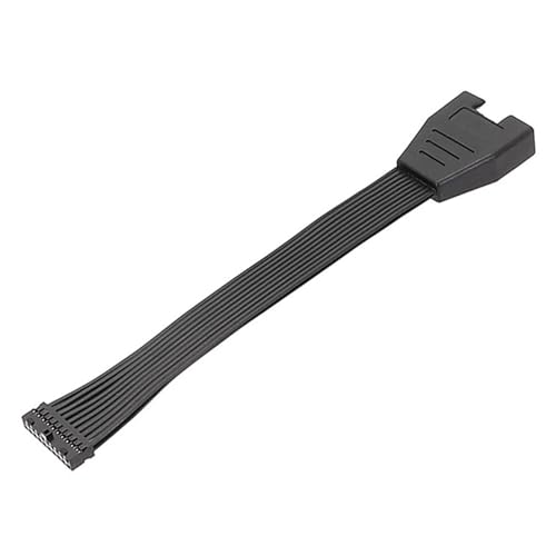 MISUVRSE USB Header Verlängerungskabel Low Profil USB Interne 19/20 Pin Header Extender Motherboardadapter 5 9 Zoll von MISUVRSE