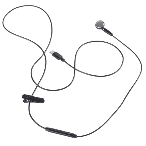MISUVRSE USB-Typ-C-Ohrhörer, seitliche Ohrstöpsel mit Mikrofon, Stereo-Sound, verstärktes Kabel für Typ C MISUVRSE USB-Typ-C-Ohrhörer, seitliche Ohrstöpsel mit Mikrofon, Stereo-Sound, verstärktes Kabel für Typ C von MISUVRSE