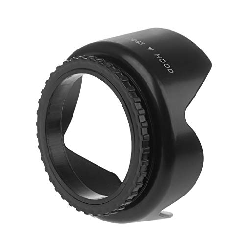 Sonnenblende für DSLR-Kamera, 55 mm, mit Schraubverschluss Sonnenblende für DSLR-Kamera, 55 mm, mit Schraubverschluss von MISUVRSE