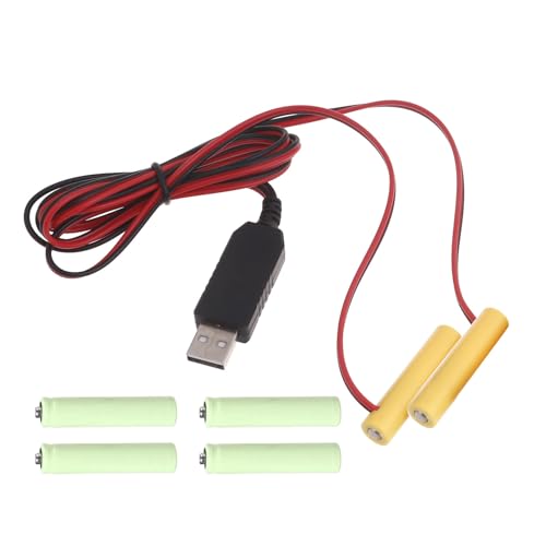 USB-Stromwandler, Batterie-Eliminatoren auf 1,5 V, 3 V, 4,5 V, 6 V, LR03 Batterie-Eliminatoren für Clocls-Fernbedienungen USB-Stromwandler, Batterie-Eliminatoren auf 1,5 V, 3 V, 4,5 V, 6 V, LR03 Batterie-Eliminatoren für Clocls-Fernbedienungen von MISUVRSE