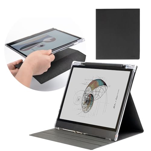 2-in-1-Schutzhülle für Onyx Boox Tab Ultra C Pro/Tab Ultra C/Tab Ultra, magnetisch, abnehmbarer Ständer, Flip-Cover und innere TPU-Gelhülle mit automatischer Sleep/Wake-Funktion, Schwarz 2-in-1-Schutzhülle für Onyx Boox Tab Ultra C Pro/Tab Ultra C/Tab Ultra, magnetisch, abnehmbarer Ständer, Flip-Cover und innere TPU-Gelhülle mit automatischer Sleep/Wake-Funktion, Schwarz von MITER