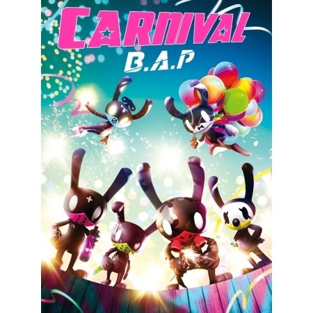 B.A.P - [CARNIVAL] 5. Mini Album SPECIAL Ver CD + 60p Photo Book + 1P-Foto-Karte + 1P Mini-Poster + 1P Mini Pop-up BAP Stander K-POP Sealed von MIUTRY