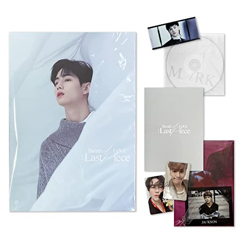 GOT7 - [Breath of Love : Last Piece] (MARK Ver.) Photobook + CD-R + Photocard + Mini Folding Poster + Moment Film + Keyring + Postcard + Polaroid + Poster + 1 Hand Mirror + 4 Extra Photocards von MIUTRY