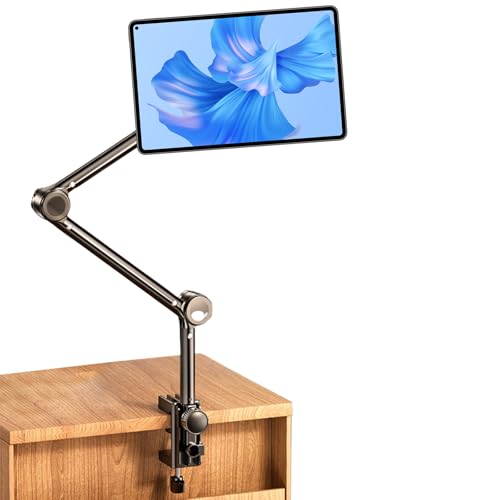 MIUUIPI Tablet Halterung Bett, 360° Drehbar Flexible Tablethalter Handy Halterung, iPad Halterung Bett Verstellbarer Tablethalterung für 4 bis 13 Zoll iPad, Tablets und Telefone Geräte MIUUIPI Tablet Halterung Bett, 360° Drehbar Flexible Tablethalter Handy Halterung, iPad Halterung Bett Verstellbarer Tablethalterung für 4 bis 13 Zoll iPad, Tablets und Telefone Geräte von MIUUIPI
