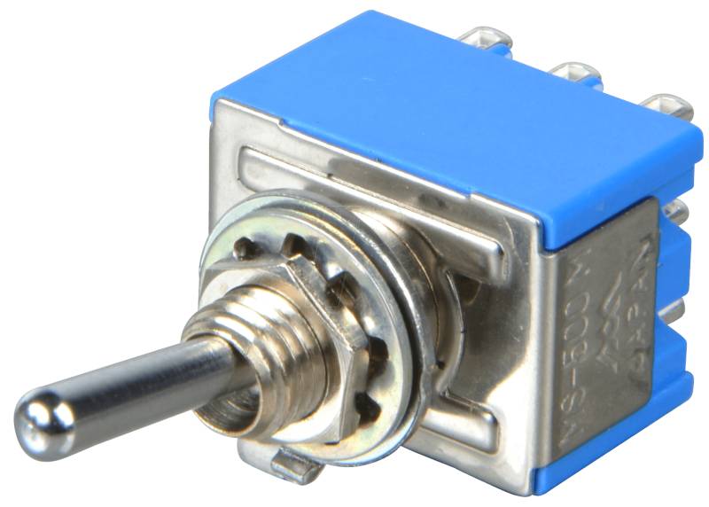 MS 500N - Kippschalter 6A-125VAC, 3x Ein-Aus-Ein von MIYAMA