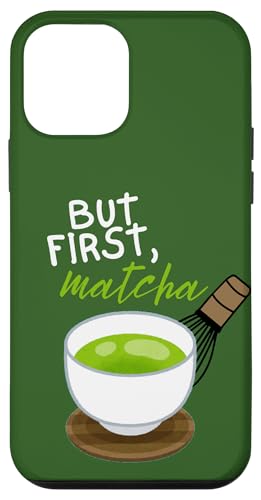 Aber zuerst das Matcha Tea Lover Design Hülle für iPhone 12 mini von MJ Designs