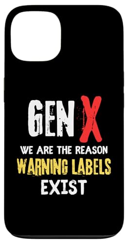 Gen X Warning Labels Exist Funny Nostalgie Zitat Hülle für iPhone 13 Gen X Warning Labels Exist Funny Nostalgie Zitat Hülle für iPhone 13 von MJ Designs