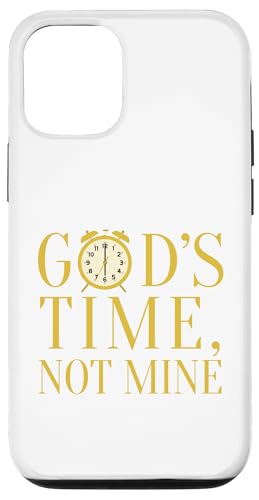 Gottes Zeit, nicht meine Hülle für iPhone 12/12 Pro Gottes Zeit, nicht meine Hülle für iPhone 12/12 Pro von MJ Designs