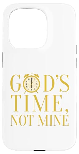 Gottes Zeit, nicht meine Hülle für iPhone 15 Pro Gottes Zeit, nicht meine Hülle für iPhone 15 Pro von MJ Designs