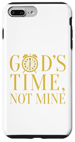 Gottes Zeit, nicht meine Hülle für iPhone 7 Plus/8 Plus Gottes Zeit, nicht meine Hülle für iPhone 7 Plus/8 Plus von MJ Designs