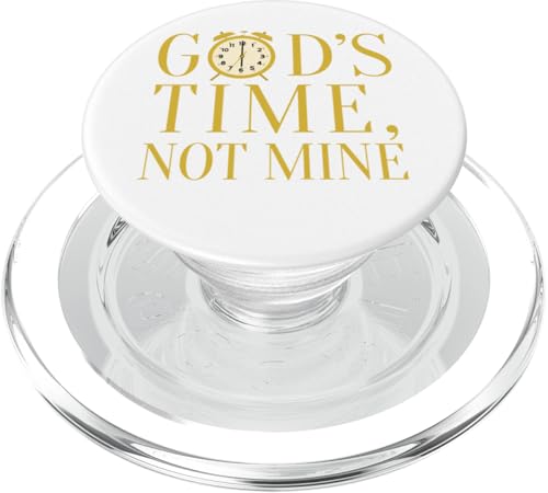 Gottes Zeit, nicht meine PopSockets PopGrip für MagSafe Gottes Zeit, nicht meine PopSockets PopGrip für MagSafe von MJ Designs