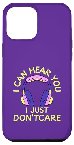 I Can Hear You I Just Don't Care Gamer Kopfhörer Hülle für iPhone 12 Pro Max I Can Hear You I Just Don't Care Gamer Kopfhörer Hülle für iPhone 12 Pro Max von MJ Designs
