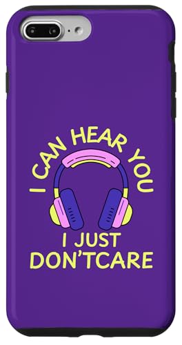I Can Hear You I Just Don't Care Gamer Kopfhörer Hülle für iPhone 7 Plus/8 Plus I Can Hear You I Just Don't Care Gamer Kopfhörer Hülle für iPhone 7 Plus/8 Plus von MJ Designs