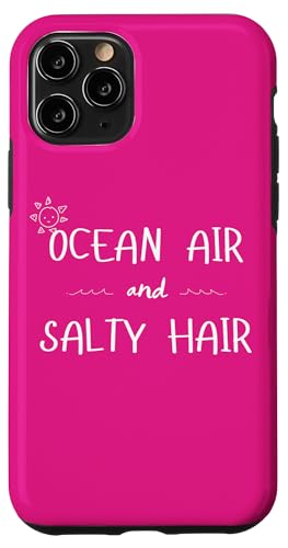 Ocean Air and Salty Hair Beach Vibes Summer Zitat Hülle für iPhone 11 Pro Ocean Air and Salty Hair Beach Vibes Summer Zitat Hülle für iPhone 11 Pro von MJ Designs