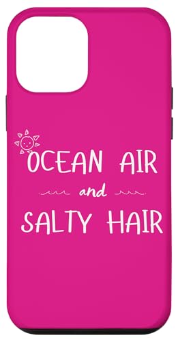 Ocean Air and Salty Hair Beach Vibes Summer Zitat Hülle für iPhone 12 mini Ocean Air and Salty Hair Beach Vibes Summer Zitat Hülle für iPhone 12 mini von MJ Designs
