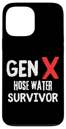 Schlauch Water Survivor Lustiges Gen X Nostalgie Zitat Hülle für iPhone 13 Pro Max Schlauch Water Survivor Lustiges Gen X Nostalgie Zitat Hülle für iPhone 13 Pro Max von MJ Designs
