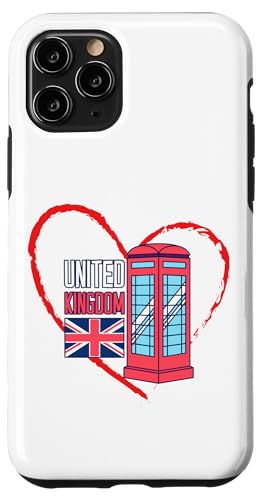 Telefonzelle mit Herz-Flagge "I Love the United Kingdom" Hülle für iPhone 11 Pro Telefonzelle mit Herz-Flagge "I Love the United Kingdom" Hülle für iPhone 11 Pro von MJ Designs