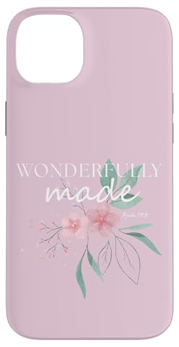 Wunderbar gemachter Psalm 139:14 Kirschblüten-Design Hülle für iPhone 14 Plus Wunderbar gemachter Psalm 139:14 Kirschblüten-Design Hülle für iPhone 14 Plus von MJ Designs