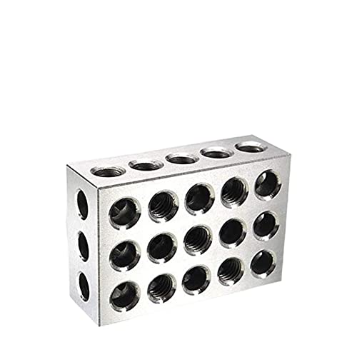 23-Loch-Präzisions-Endmaße 25-50-75 mm Stahl-Parallel-Klemmblock 1-2-3 Zoll Messwerkzeuge for die Metallbearbeitung von MJFVN
