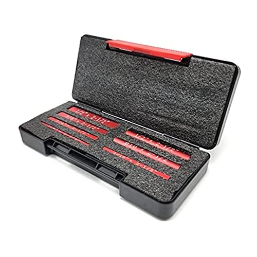 Höhenmessgeräte-Set for Aufstellblöcke, 7-teiliges Präzisions-Aluminium-Aufstellstangen for Zubehör for Oberfräsen und Tischkreissägen(Noir) von MJFVN