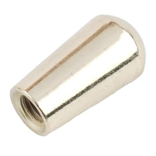 ScrewThread Metall 3 Weg Kippschalter Knöpfe Kappe Spitze Taste Für LP Elektrische Gitarre Teile Ersatz Gitarre Ersatzteil für(Gold) von MJHYUGR