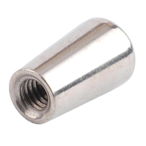 ScrewThread Metall 3 Weg Kippschalter Knöpfe Kappe Spitze Taste Für LP Elektrische Gitarre Teile Ersatz Gitarre Ersatzteil für(Silver) von MJHYUGR