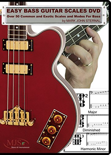 EASY BASS GUITAR SCALES DVD - Over 50 Common and Exotic Scales and Modes For Bass EASY BASS GUITAR SCALES DVD - Over 50 Common and Exotic Scales and Modes For Bass von MJS Music & Entertainment, LLC