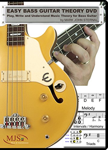 EASY BASS GUITAR THEORY DVD - Play, Write and Understand Music Theory for Bass Guitar EASY BASS GUITAR THEORY DVD - Play, Write and Understand Music Theory for Bass Guitar von MJS Music & Entertainment, LLC