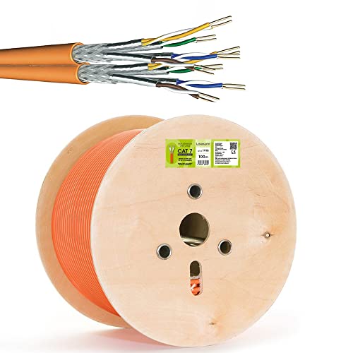 MK-Digital DUPLEX CAT 7 Verlegekabel Netzwerkkabel Installationskabel KAT.7 LAN Kabel Netzwerk Verkabelung Datenkabel Gigabit Kupfer Ethernet,100m, Spule MK-Digital DUPLEX CAT 7 Verlegekabel Netzwerkkabel Installationskabel KAT.7 LAN Kabel Netzwerk Verkabelung Datenkabel Gigabit Kupfer Ethernet,100m, Spule von MK-Digital