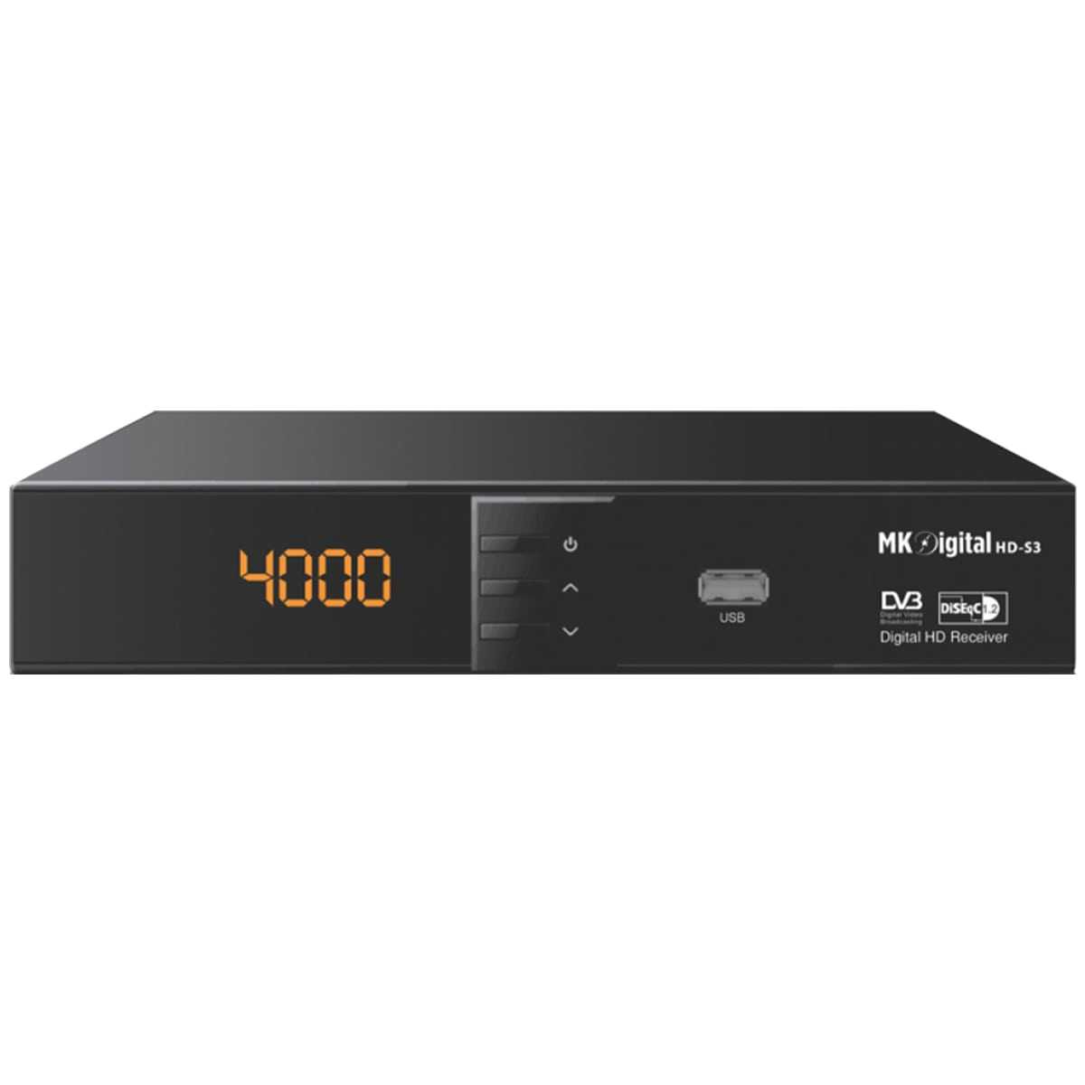 MK-Digital HD-S3 Full HD Sat-Receiver (1080p HDMI Astra-Hotbird-Türksat vorprogrammiert) von MK-Digital