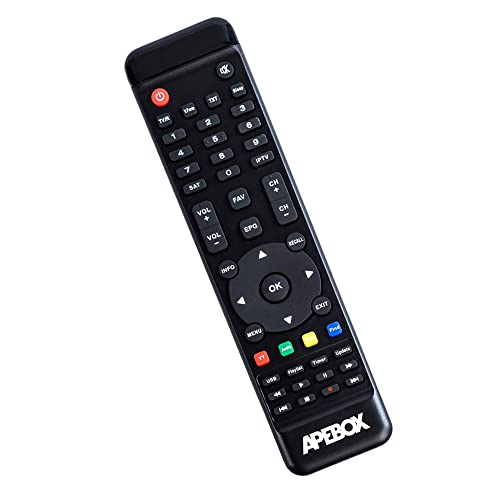 MK-Digital Original Ersatz Fernbedienung für APEBOX S2 | S2 WiFi | C2 | C2 4K | CI MK-Digital Original Ersatz Fernbedienung für APEBOX S2 | S2 WiFi | C2 | C2 4K | CI von MK-Digital