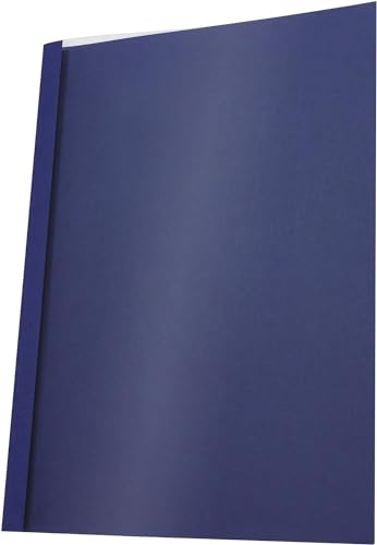 25 PREMIUM Thermo-Bindemappen A4, Rückenbreite 1,5 mm, 1-10 Blatt, blau von MK Marc Kindermann