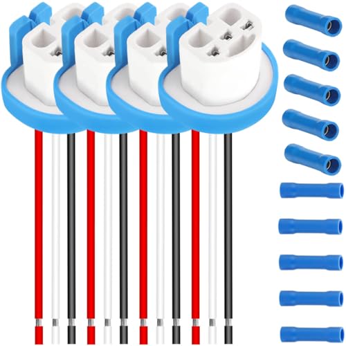 MKBKLLJY 4 Stück 9007 9004 HB1 HB5 Buchse Hochtemperatur-Keramikadapter Kabelbaum-Verlängerungsbuchsen Kabel 16AWG mit kaltgepresstem Stecker, für Auto-LKW-Scheinwerfer Nebelscheinwerfer MKBKLLJY 4 Stück 9007 9004 HB1 HB5 Buchse Hochtemperatur-Keramikadapter Kabelbaum-Verlängerungsbuchsen Kabel 16AWG mit kaltgepresstem Stecker, für Auto-LKW-Scheinwerfer Nebelscheinwerfer von MKBKLLJY