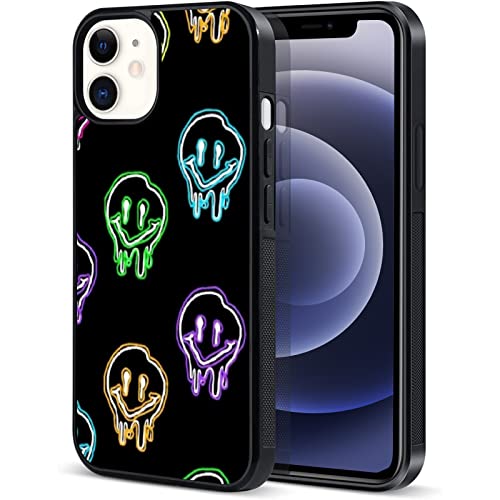 UNNKINE Schutzhülle für iPhone 11, süßes Gesicht, schönes Gesicht, weiches TPU, harte Rückseite, stoßfest, kratzfest, Schutzhülle für iPhone 11, Regenbogen UNNKINE Schutzhülle für iPhone 11, süßes Gesicht, schönes Gesicht, weiches TPU, harte Rückseite, stoßfest, kratzfest, Schutzhülle für iPhone 11, Regenbogen von UNNKINE
