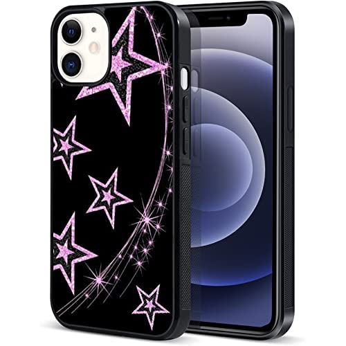 MKCVLKYON Pink Star Hülle für iPhone 12/12 Pro Mädchen Frauen Niedliches Design Weiche TPU Harte Rückseite Stoßfest Anti-Kratzer Schutzhülle Case für iPhone 12/12 Pro MKCVLKYON Pink Star Hülle für iPhone 12/12 Pro Mädchen Frauen Niedliches Design Weiche TPU Harte Rückseite Stoßfest Anti-Kratzer Schutzhülle Case für iPhone 12/12 Pro von MKCVLKYON
