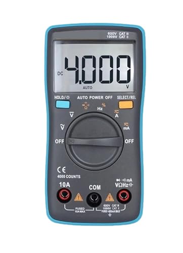 Digitales LCR-Messgerät Digital-Multimeter 4000 Zählt DC/AC Spannung Strom Kapazität Hz Diode Ohm Tester Amperemeter Voltmeter Hintergrundbeleuchtung Reaktiver Komponentenanalysator Digitales LCR-Messgerät Digital-Multimeter 4000 Zählt DC/AC Spannung Strom Kapazität Hz Diode Ohm Tester Amperemeter Voltmeter Hintergrundbeleuchtung Reaktiver Komponentenanalysator von MKHFP