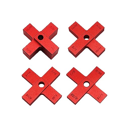 Präzisions-Endmaß 4er-Pack Setup-Block, Kreuzhöhenmessgerät-Set, Präzisions-Aluminium-Frästisch-Setup-Stangen, 16-Größen-Tischkreissägen-Tiefenmessgerät-Kit für Werkstattkalibrierung und -prüfung Präzisions-Endmaß 4er-Pack Setup-Block, Kreuzhöhenmessgerät-Set, Präzisions-Aluminium-Frästisch-Setup-Stangen, 16-Größen-Tischkreissägen-Tiefenmessgerät-Kit für Werkstattkalibrierung und -prüfung von MKHFP