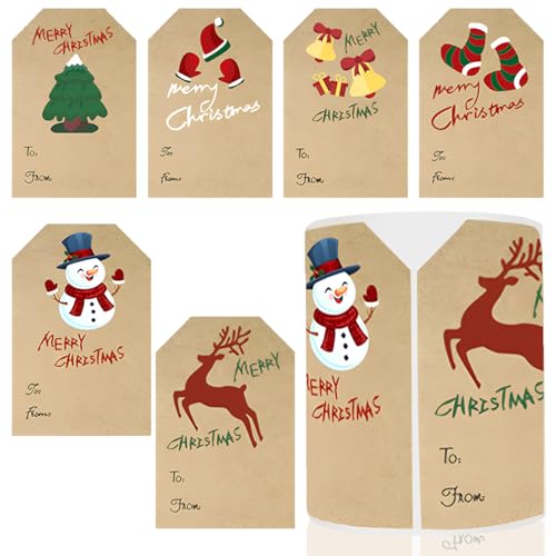 200 Stücke Kraft Etiketten Aufkleber für Weihnachten, Selbstklebend Aufkleber Beschriften Geschenksticker Kraft Handgemacht Geschenk Dekor Sticker Geschenkaufkleber Weihnachtsdeko 200 Stücke Kraft Etiketten Aufkleber für Weihnachten, Selbstklebend Aufkleber Beschriften Geschenksticker Kraft Handgemacht Geschenk Dekor Sticker Geschenkaufkleber Weihnachtsdeko von MKKZLPN