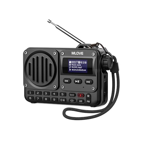 MLOVE BV800 FM-Radio Tragbare Bluetooth Lautsprecher LCD Display unterstüzt Wiedergabe von BT 5.0, AUX-in, USB Driver, TF Karten für Musikgenuss unterwegs MLOVE BV800 FM-Radio Tragbare Bluetooth Lautsprecher LCD Display unterstüzt Wiedergabe von BT 5.0, AUX-in, USB Driver, TF Karten für Musikgenuss unterwegs von MLOVE