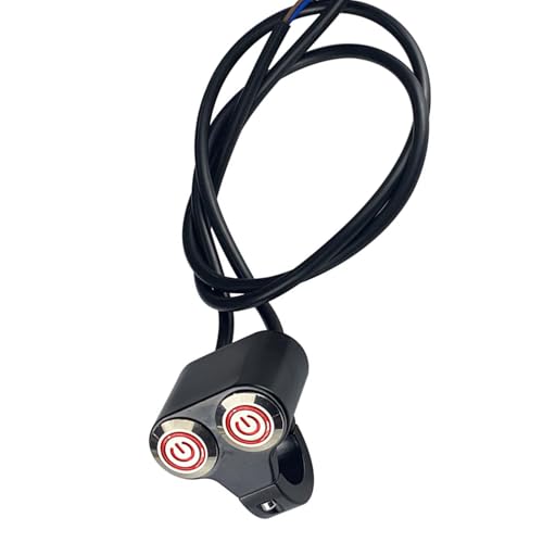 22mm Lenkerschalter Scooter Scheinwerfer Gefahren Bremsnebel Lichtschalter Ersatz Aluminiumschalter 22mm Lenkerschalter Scooter Scheinwerfer Gefahren Bremsnebel Lichtschalter Ersatz Aluminiumschalter von MLWSKERTY