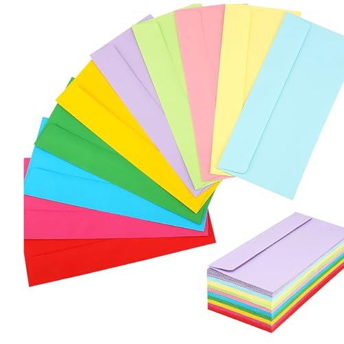 50 PCs/Set Business Umschläge Standardumschläge Selbstversiegelungsumschläge Schreiben Größe Business Mailing Umschläge Für Hochzeit von MLWSKERTY