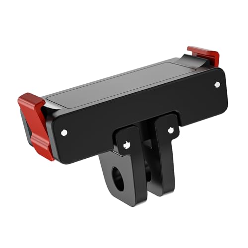Action-Kamera-Adapter mit magnetischer Befestigung, 1/4 Zoll (6,35 mm) Schraubanschluss für Action 5Pro von MLWSKERTY