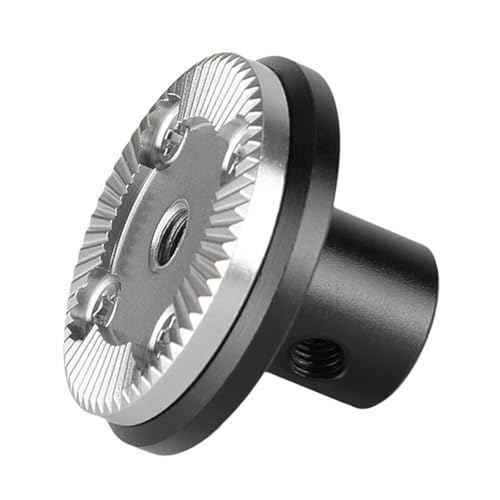 Adapter Rosette Standard M6 mit Einzelschaft 15 mm für Käfig 15 mm Schaft Rohr von MLWSKERTY