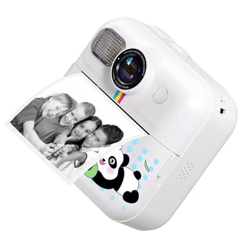 Das Digital-Fotografiegerät Sofortbildkamera 1080P enthält eine 32-GB-Karte, Spielzeug aus Druckpapier für von MLWSKERTY