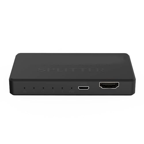 MLWSKERTY 4K30hz Splitter 1X4 Splitter 1 In 4 Out Verstärkeradapter HDTV DVDs MLWSKERTY 4K30hz Splitter 1X4 Splitter 1 In 4 Out Verstärkeradapter HDTV DVDs von MLWSKERTY