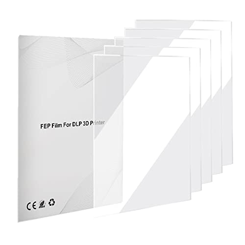 MLWSKERTY 5 Stück 140 X 200 Hochdurchlässige Trennfolie LD002R LCD Harz-3D Drucker von MLWSKERTY