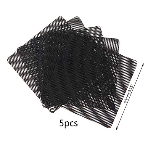 MLWSKERTY 5 Stück Staubschutz PVC Lüfter Staubdichter Filter 80 Computer Gehäuselüfter Kühlabdeckung MLWSKERTY 5 Stück Staubschutz PVC Lüfter Staubdichter Filter 80 Computer Gehäuselüfter Kühlabdeckung von MLWSKERTY