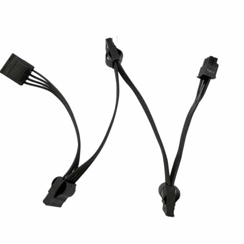 MLWSKERTY 6Pin Bis 4 Port 4Pin Mainboard Stromkabel Schaltmodulverlängerungskabel Splitter Für Desktop Server Mainboard von MLWSKERTY