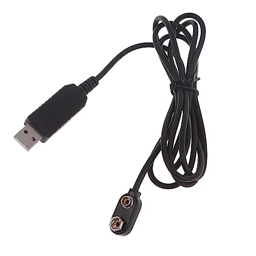MLWSKERTY 9V Batterie Eliminators Netzteil Adapter USB Kabel Ersetzen 6F22 Batterie Für Multimeter Mikrofon Spielzeug Fernbedienung von MLWSKERTY